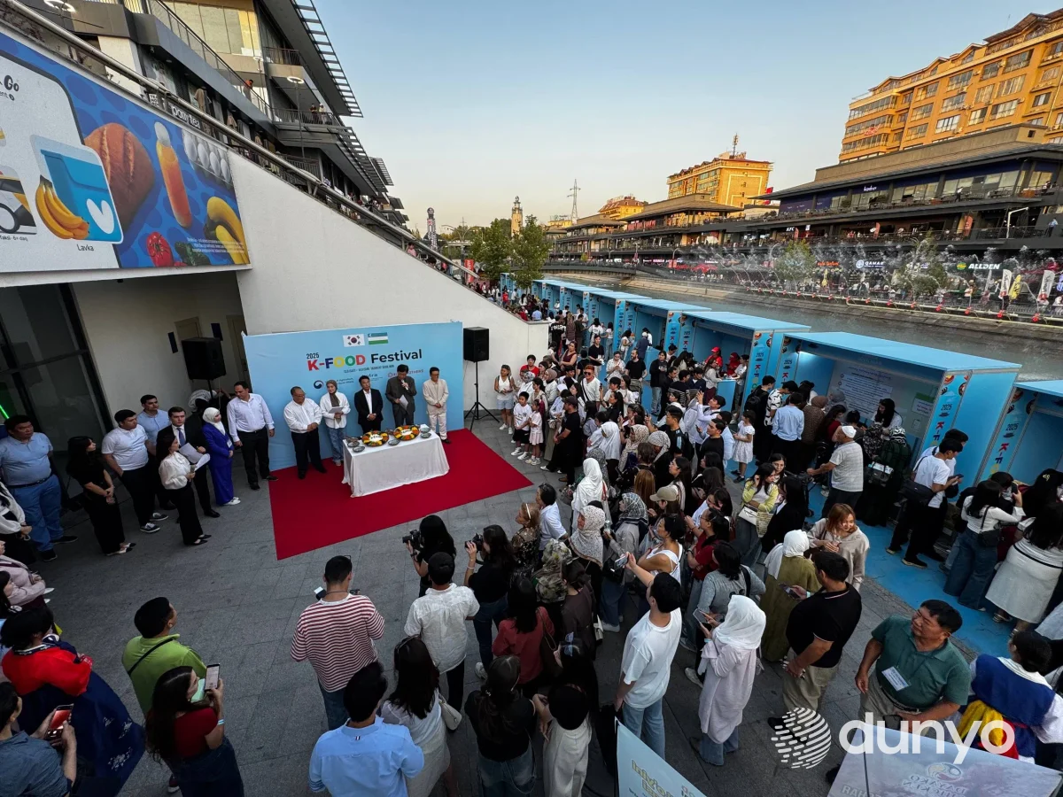 В Ташкенте стартовал гастрономический фестиваль «2025 K-FOOD Festival»