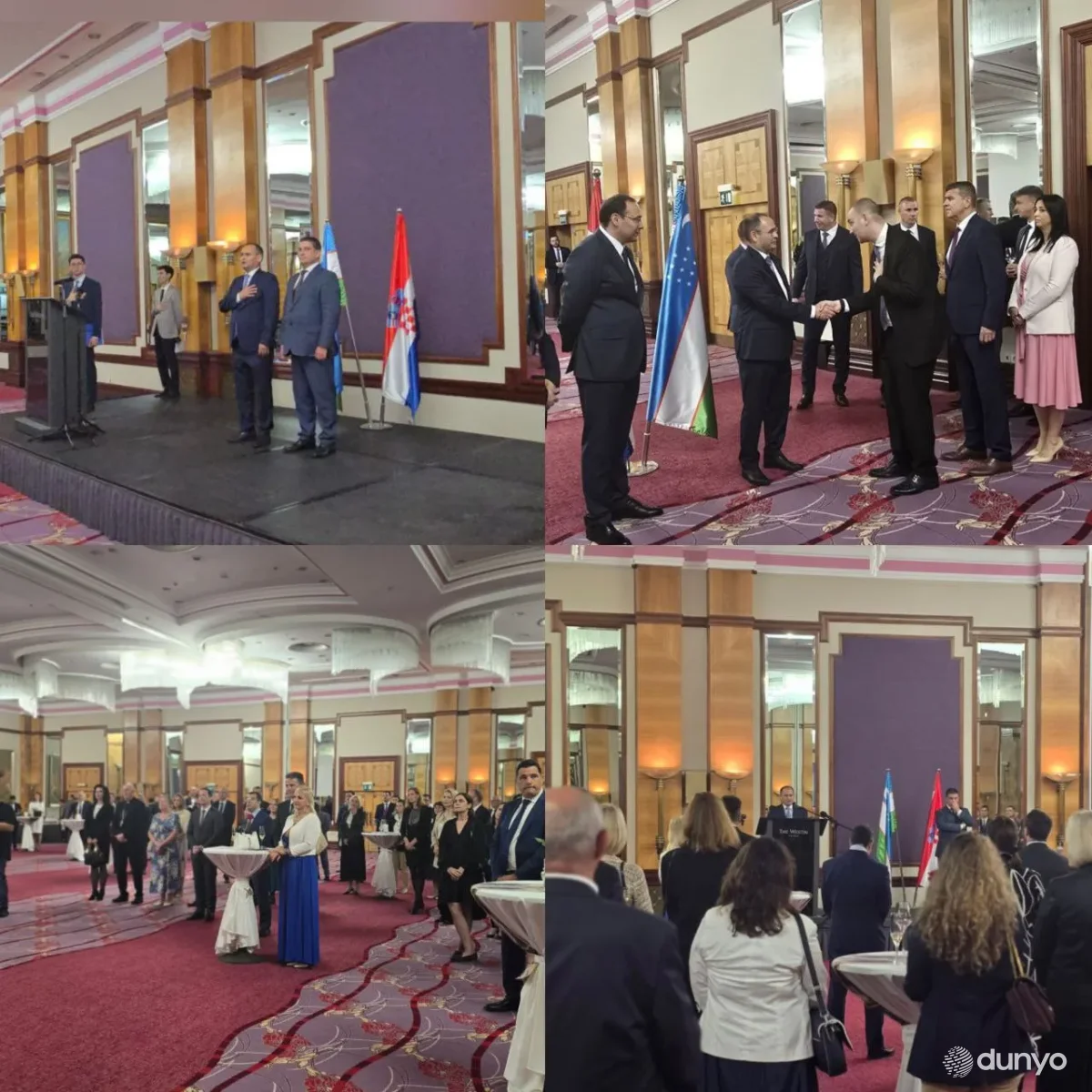 В Загребе состоялся торжественный прием в честь 34-й годовщины независимости Узбекистана