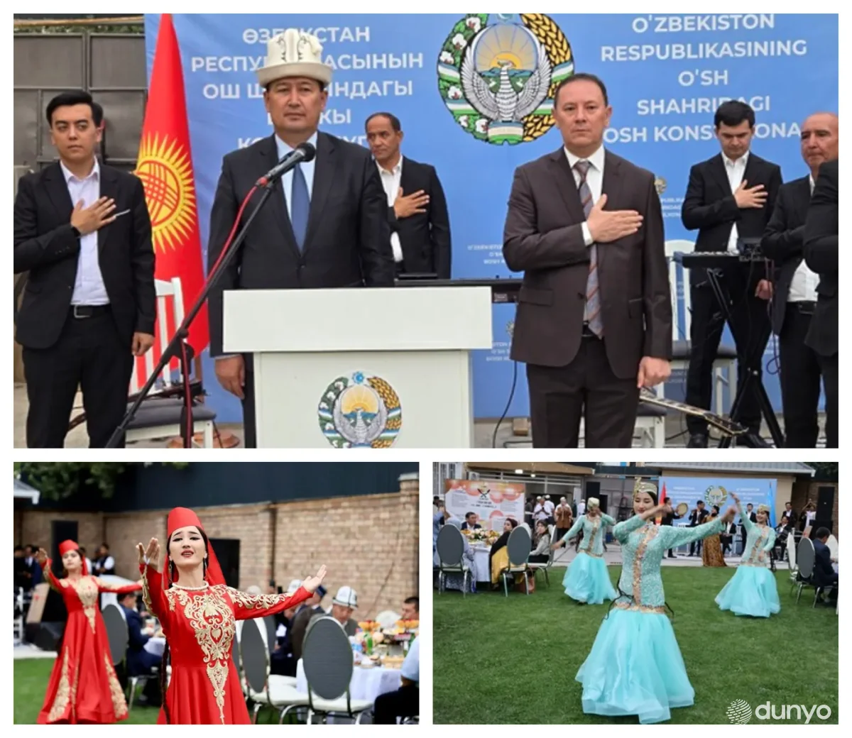 Official reception held in Osh city to commemorate the 34th anniversary of Uzbekistan’s Independence
