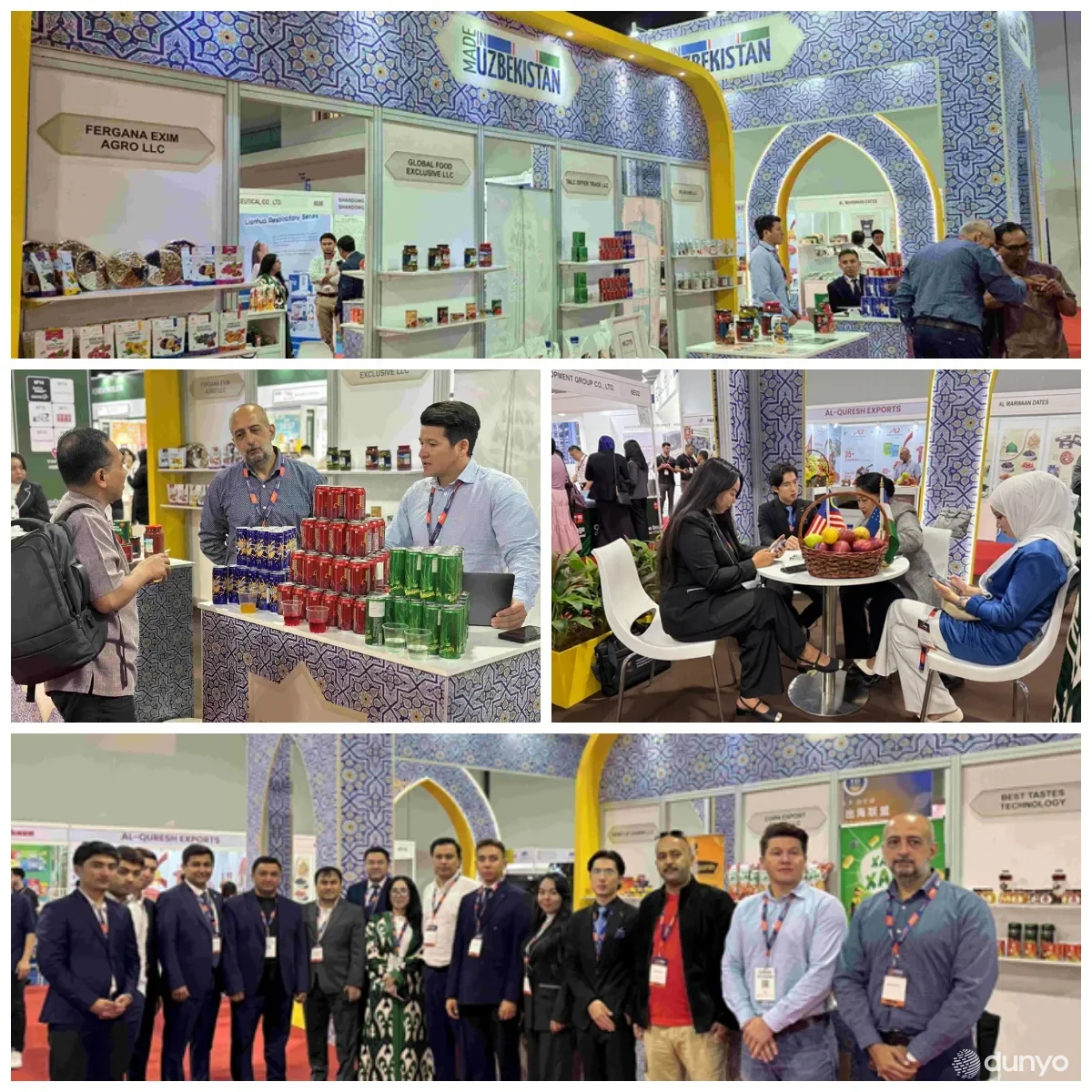 O'zbekistonda ishlab chiqarilgan mahsulotlar Malayziyadagi xalqaro ko'rgazmada namoyish etilyapti