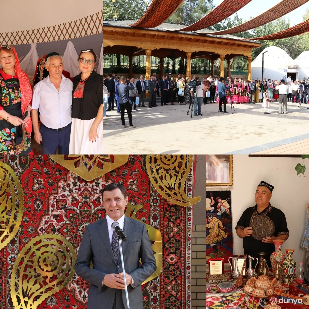 Ўзбекистон ва ШҲТга аъзо давлатлар ОАВ ходимлари Тошкентда барпо этилган Миллий маданий марказлар павильони билан танишдилар