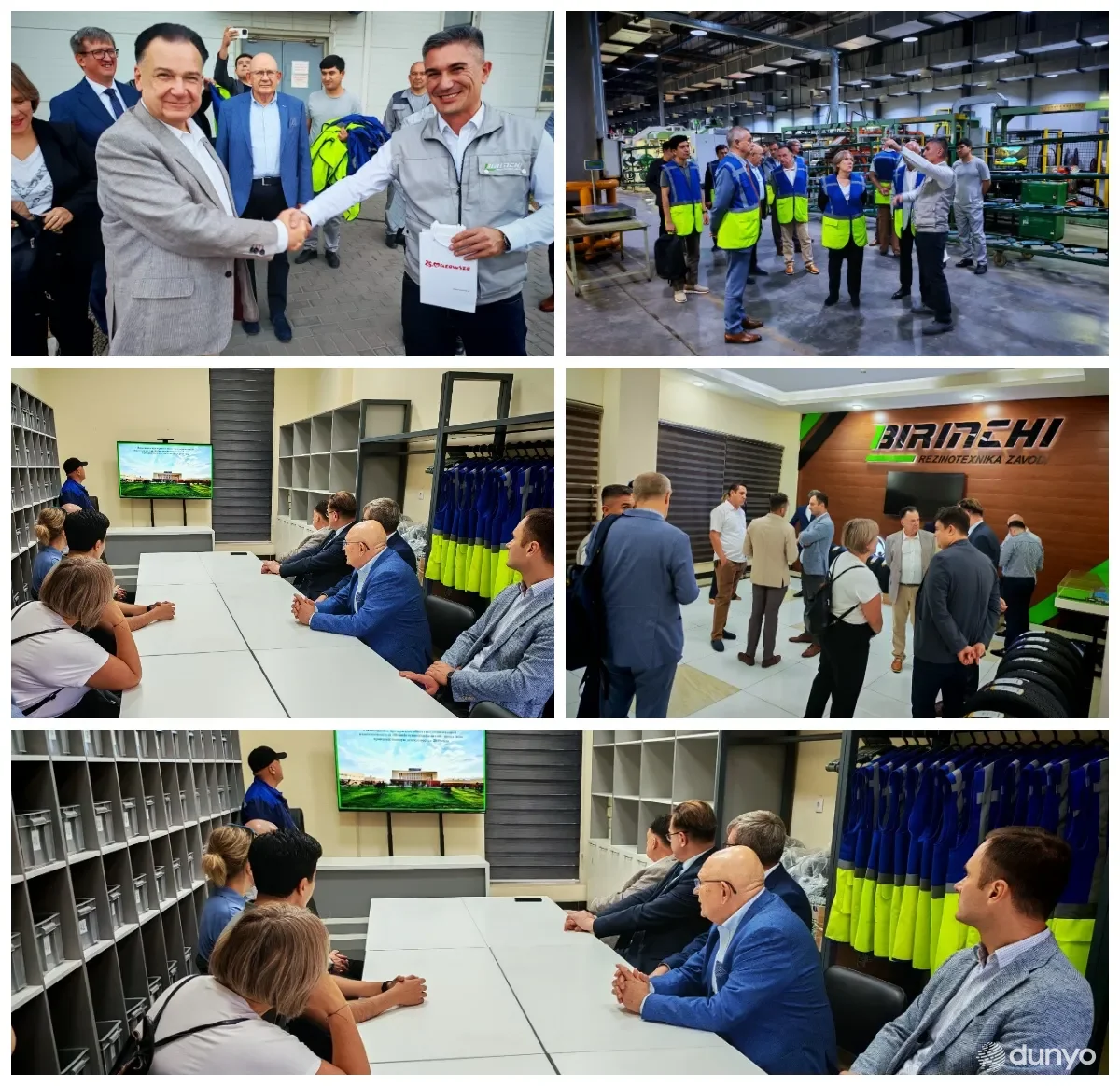 Делегация Польши в ходе визита в Узбекистан ознакомилась с деятельностью предприятий свободной экономической зоны «Ангрен»