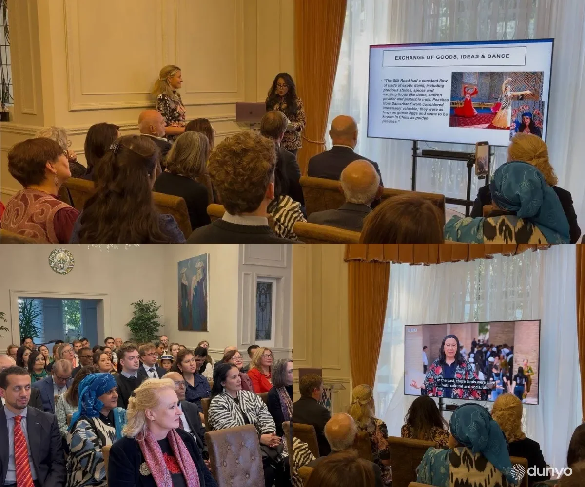 В Лондоне состоялась премьера фильма и презентация книги, посвященных искусству узбекского танца