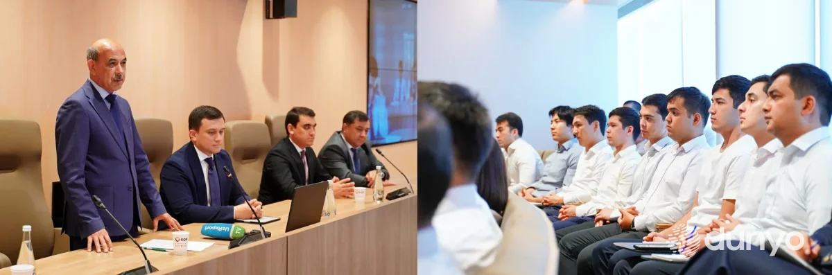 Байрам арафасида "Ўзсаноатқурилишбанк"да устозлар ва ёшлар учрашуви бўлиб ўтди