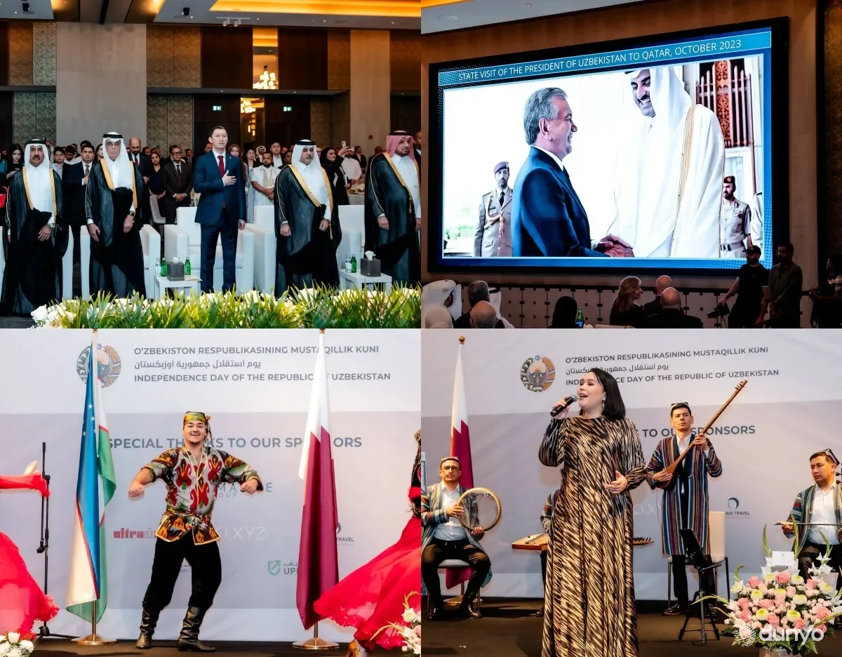 Official reception held in Doha on the occasion of the 34th anniversary of Uzbekistan’s independence