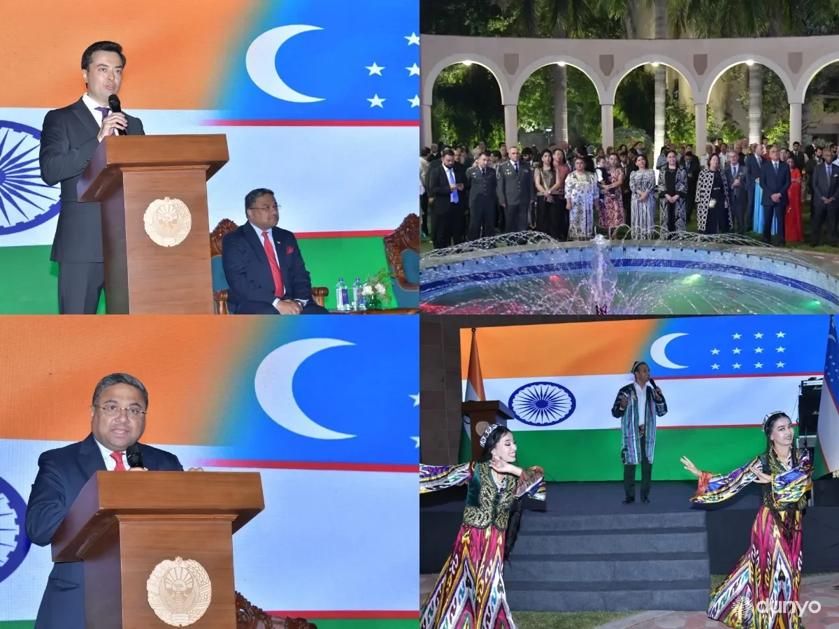 Ҳиндистон пойтахтида Ўзбекистон мустақиллигининг 34 йиллиги кенг нишонланди