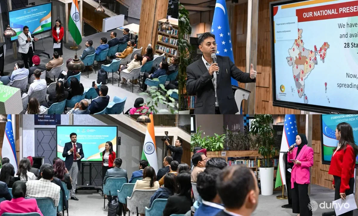 Тошкентда Ўзбекистон ва Ҳиндистон ёш тадбиркорлари ўртасидаги стратегик шерикликни мустаҳкамлашга бағишланган бизнес-форум бўлиб ўтди