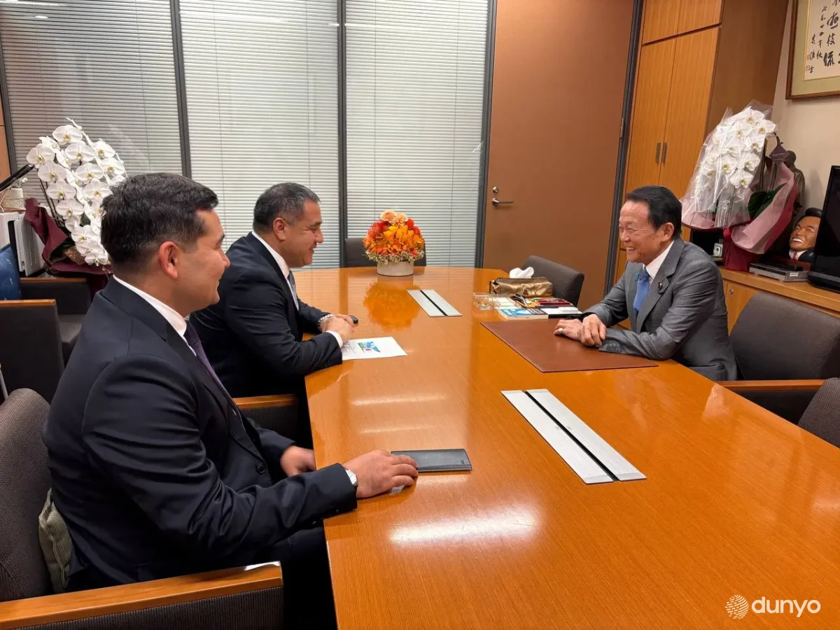 Япония парламентининг Ўзбекистон билан дўстлик лигаси раиси билан икки томонлама ҳамкорлик масалалари муҳокама қилинди