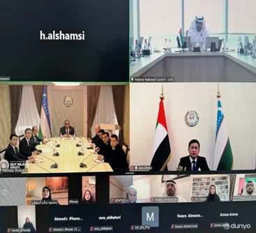 O'zbekiston va BAA parlamentlari do'stlik guruhlarining birinchi uchrashuvi bo'lib o'tdi