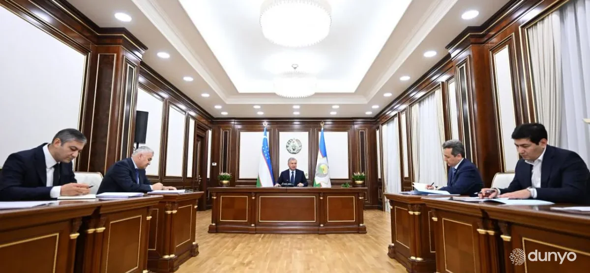 Президент Узбекистана ознакомился с презентацией предложений по выявлению новых экономических возможностей с использованием космического мониторинга