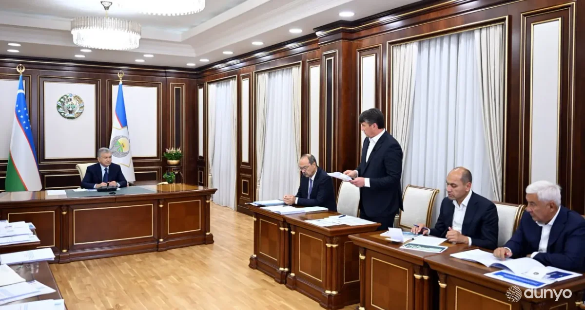 Президенту Узбекистана представлена информация о комплексном развитии Ташкента, совершенствовании промышленной и транспортной инфраструктуры