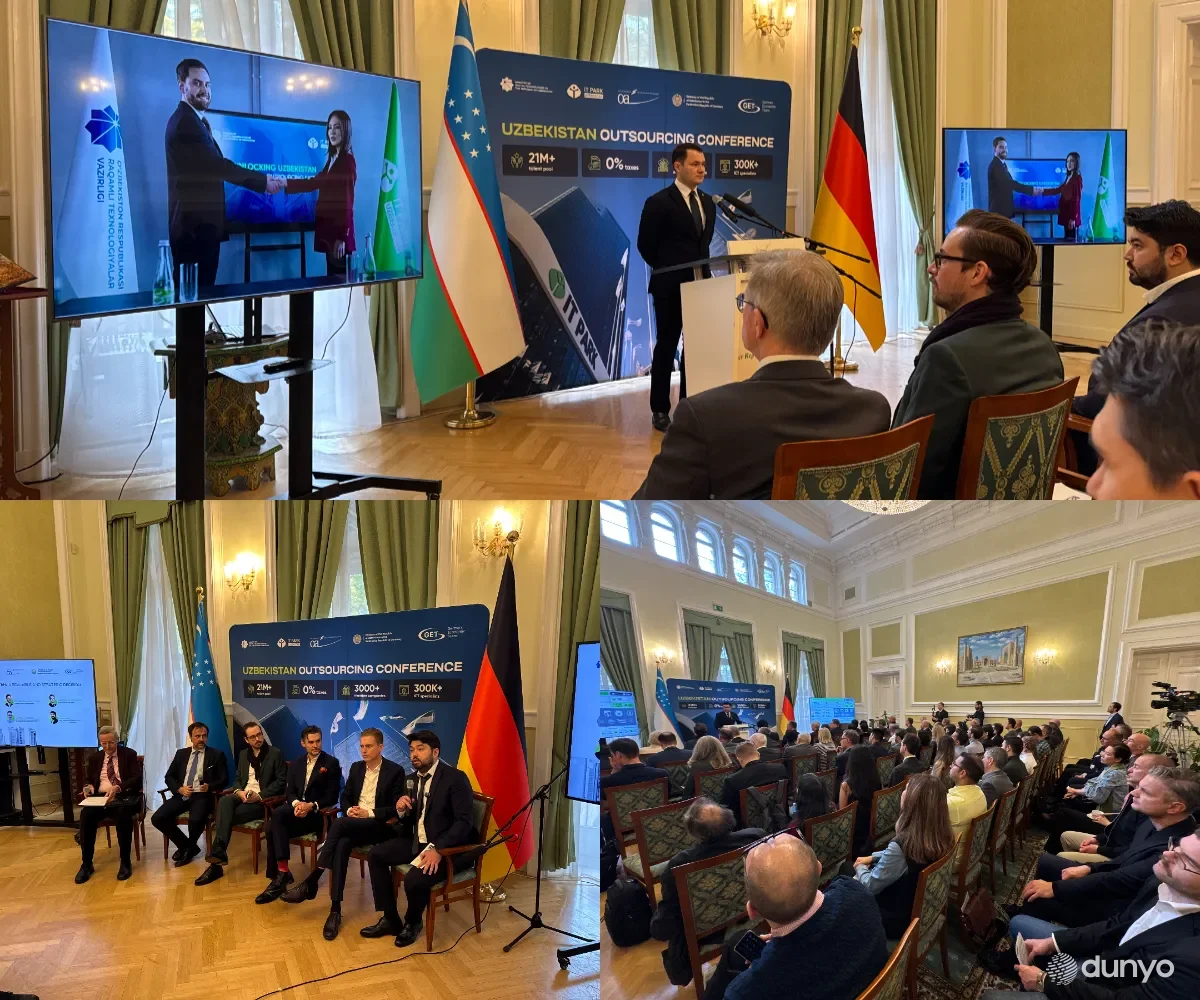 Ўзбекистоннинг IT аутсорсинг соҳасидаги имкониятлари Германияда тақдим этилди