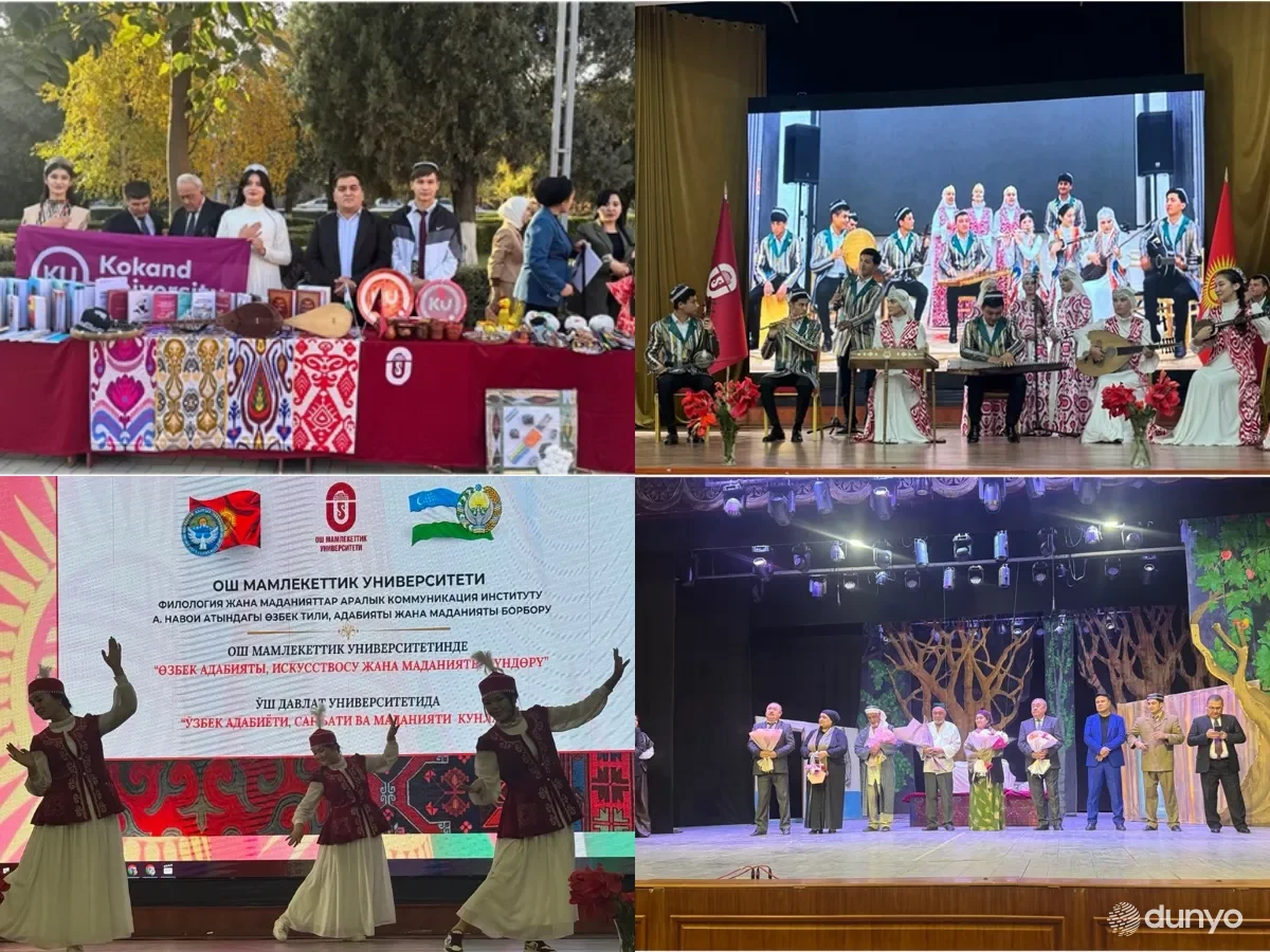 Ўш шаҳрида Ўзбек тили ва адабиёти, санъати ва маданияти кунлари бўлиб ўтди