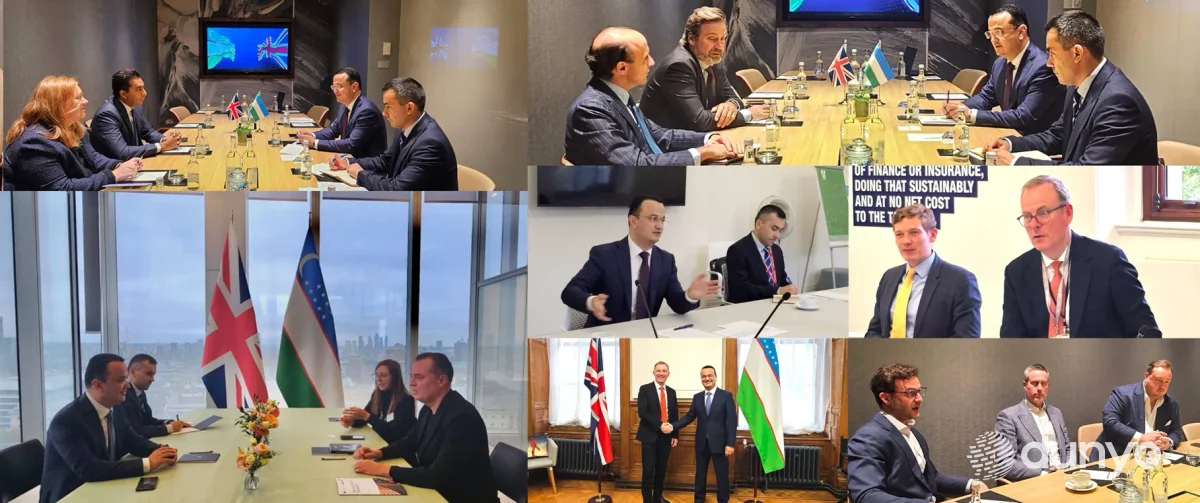 Узбекистан и Великобритания укрепляют экономическое и финансовое партнерство