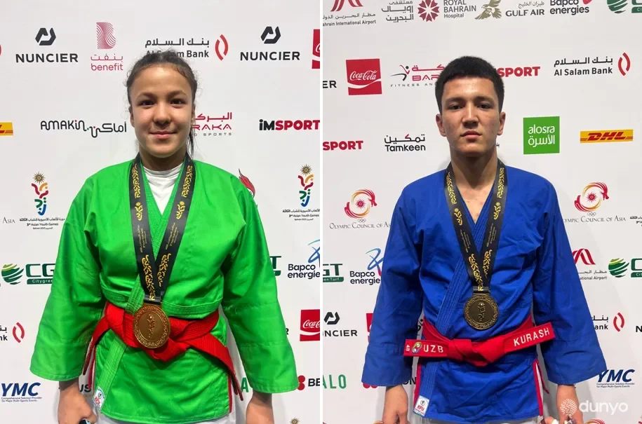 O'zbekiston sportchilari yoshlar o'rtasidagi III Osiyo o'yinlarining ilk kunida ikkita oltin medalni qo'lga kiritdi