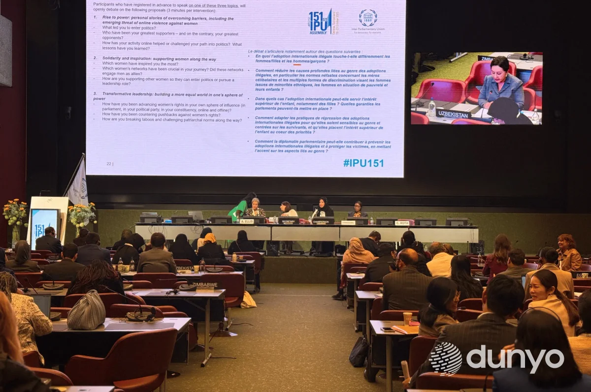 O'zbekiston Oliy Majlisi Senati Raisi Jenevada bo'lib o'tgan Parlament ayol a'zolari forumida ishtirok etdi