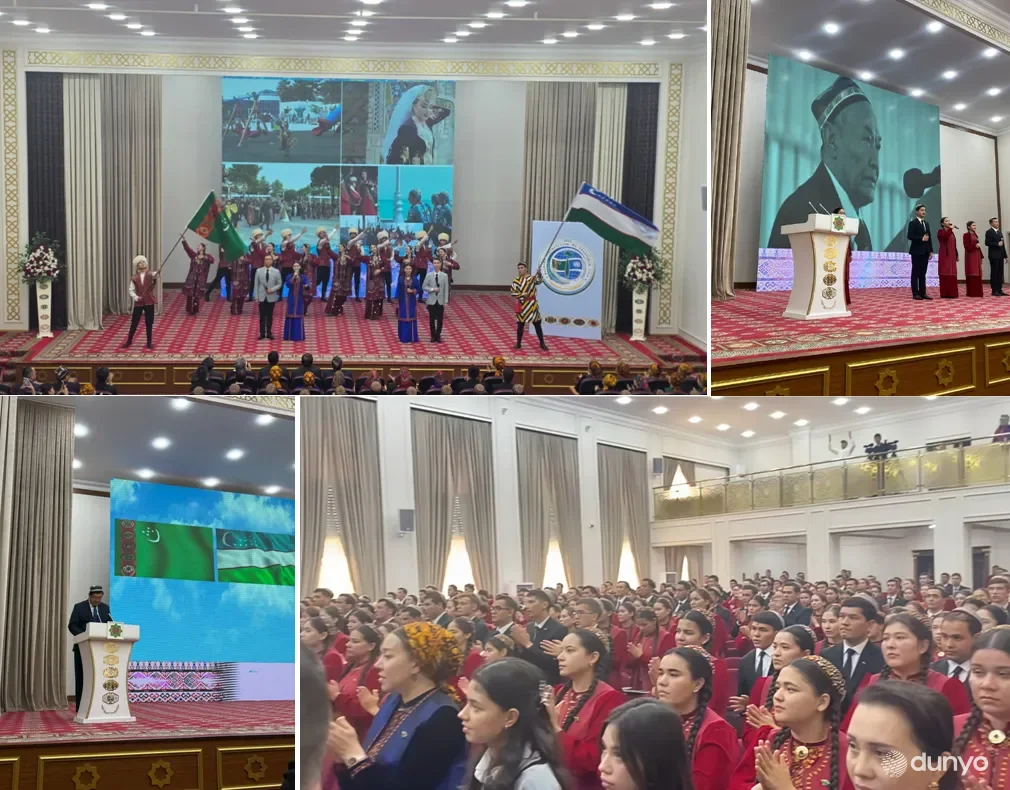 Ashxobodda O'zbek tili bayrami kuniga bag'ishlangan tantanali tadbir bo'lib o'tdi