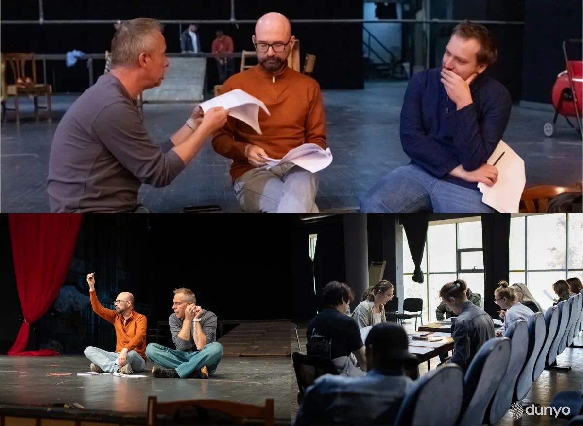 Российские режиссеры ставят отрывки из трех спектаклей в Государственном академическом русском драматическом театре Узбекистана