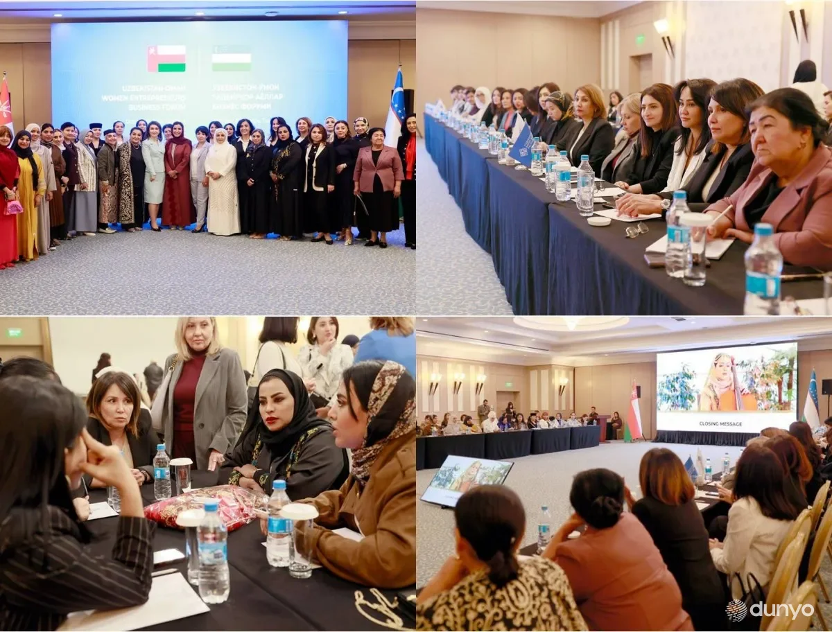 В Ташкенте состоялся очередной деловой форум женщин-предпринимательниц Узбекистана и Омана