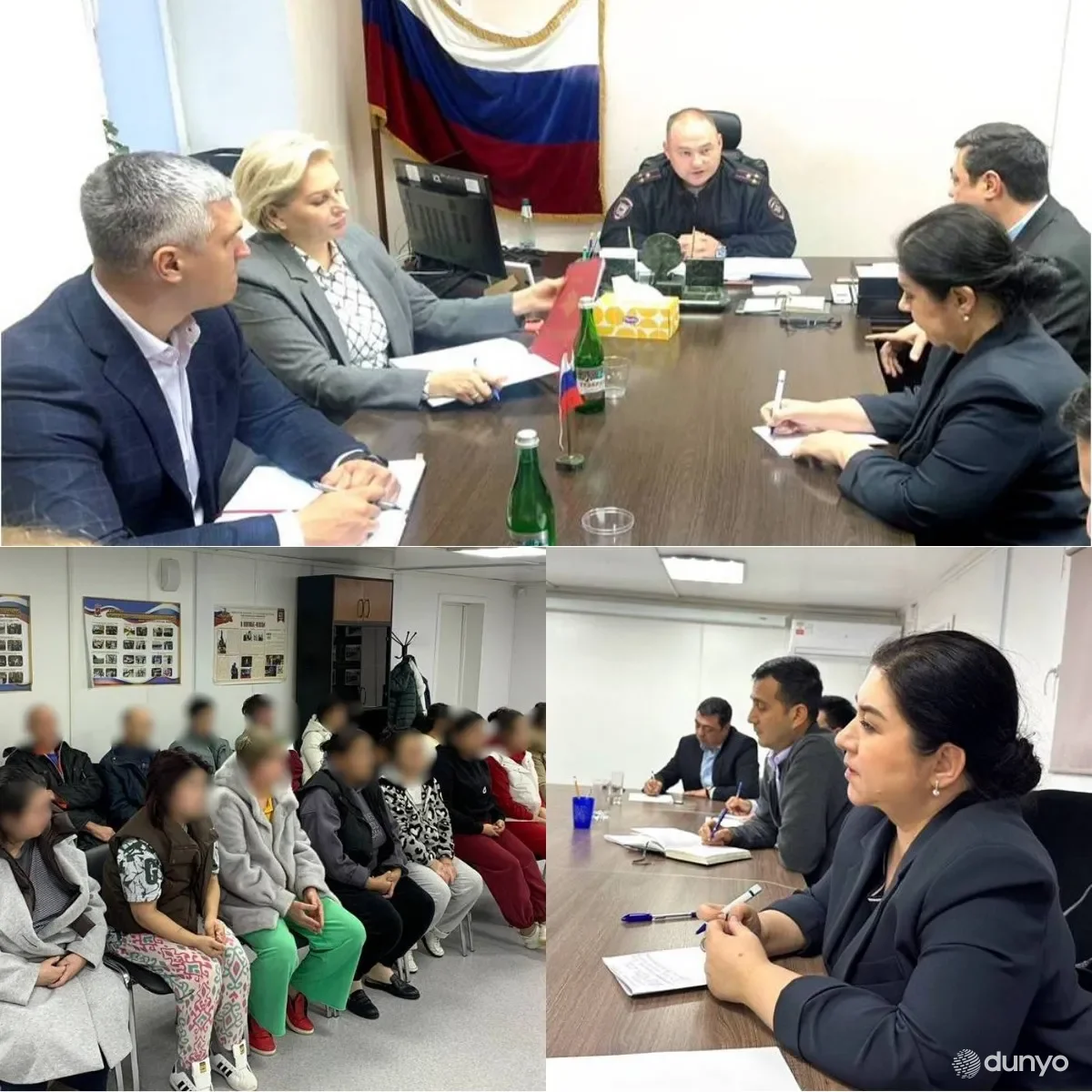 Уполномоченная по правам человека Олий Мажлиса посетила Центр временного содержания иностранных граждан в Москве и встретилась с соотечественниками