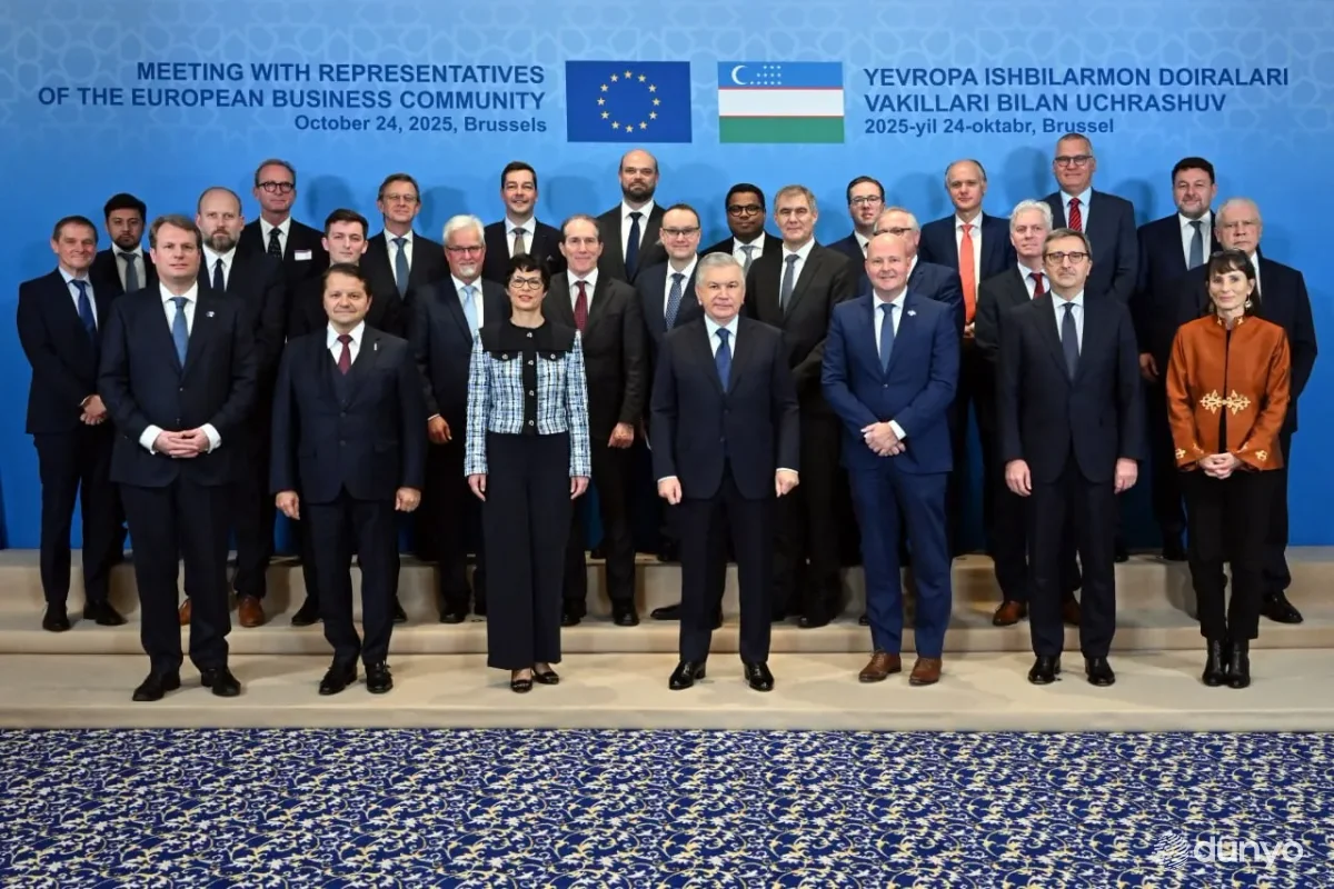 Ўзбекистон Президенти Европа ишбилармонларини ўзаро манфаатли ҳамкорликни кенгайтиришга чақирди