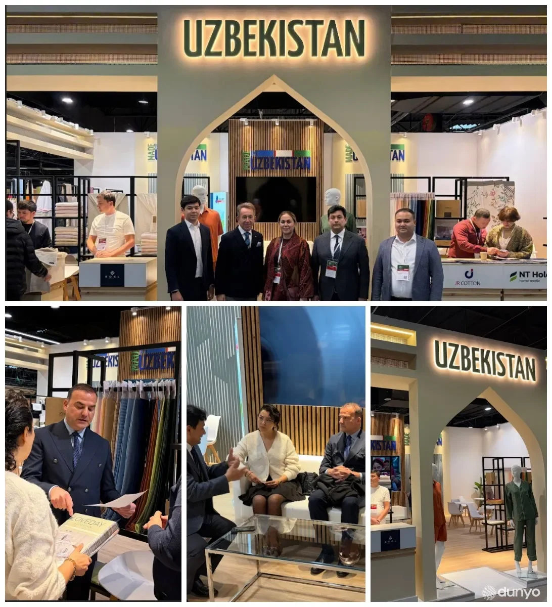 "Made in Uzbekistan" бренди остидаги маҳсулотлар Варшавада ўтаётган халқаро кўргазма намойиш этилмоқда