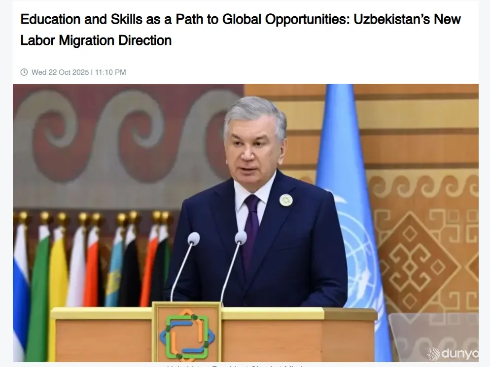 «Сада аль-Балад»: Трудовая миграция в Узбекистане - важный элемент государственной политики, направленный на укрепление человеческого достоинства и создание равных возможностей