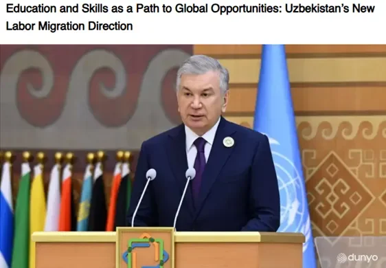 "Сада ал-Балад" АА: Ўзбекистонда меҳнат миграциясини тизимли бошқаришга қаратилган кенг кўламли ислоҳотлар амалга оширилмоқда