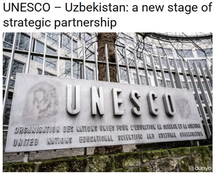 "London Post": Samarqandda YUNESKO sessiyasining o'tkazilishi O'zbekistonning jahon madaniyati va ta'limi rivojiga qo'shgan hissasiga berilgan munosib baho