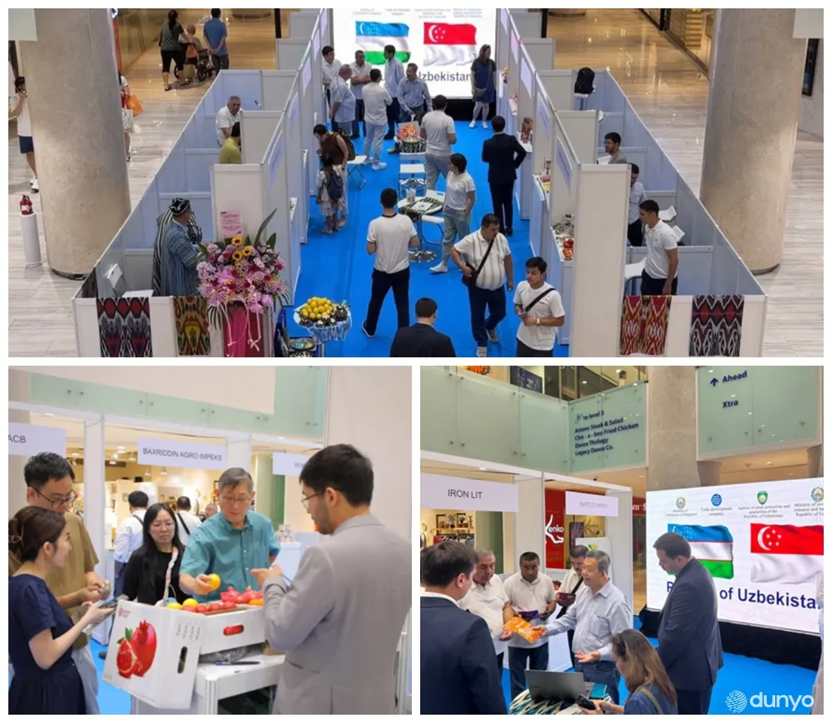 Продукция «Made in Uzbekistan» представлена в Сингапуре