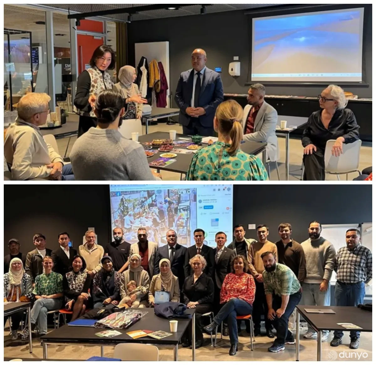 Делегация Узбекистана обсудила перспективы сотрудничества с мэрией датского города Орхус и встретилась с соотечественниками