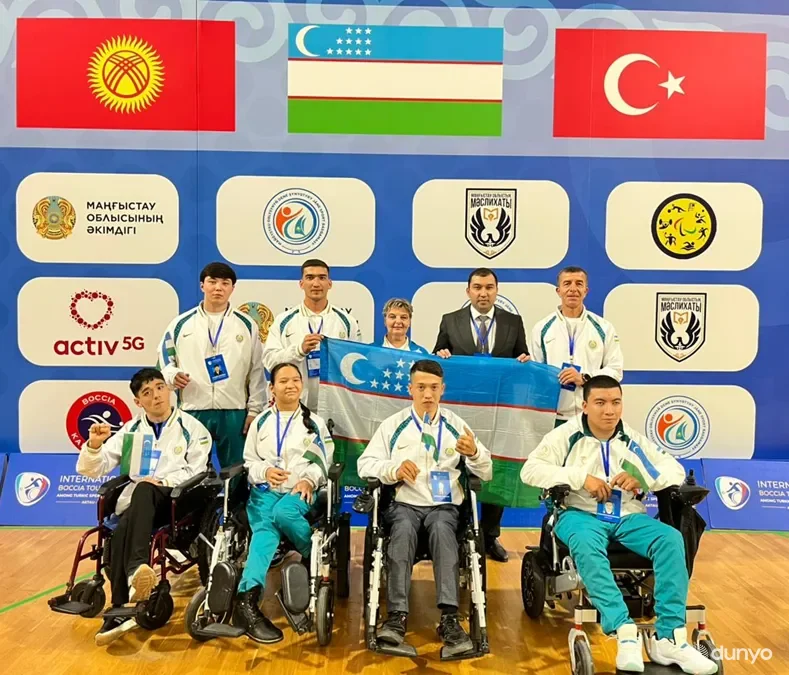 Қозоғистоннинг Оқтов шаҳрида туркий давлатлар вакиллари ўртасида Бочча спорт тури бўйича халқаро турнир бўлиб ўтаяпти