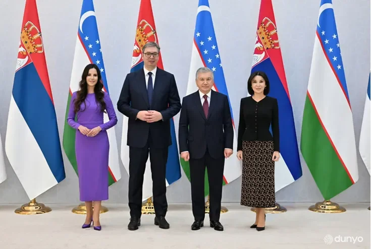 В резиденции «Куксарой» состоялась торжественная церемония встречи Президента Сербии