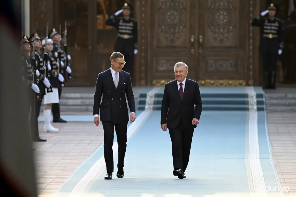 Кўксарой қароргоҳида Финляндия Президентини тантанали кутиб олиш маросими бўлди