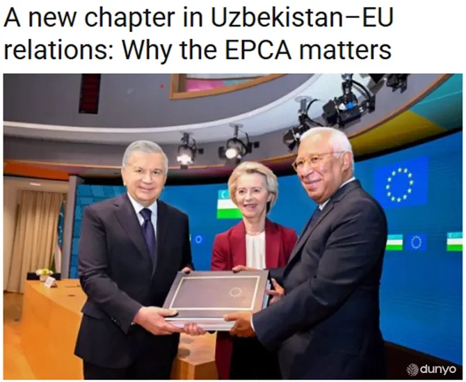 «London Post» подчеркивает значение Соглашения о расширенном партнёрстве и сотрудничестве для реформ и социально-экономического развития Узбекистана