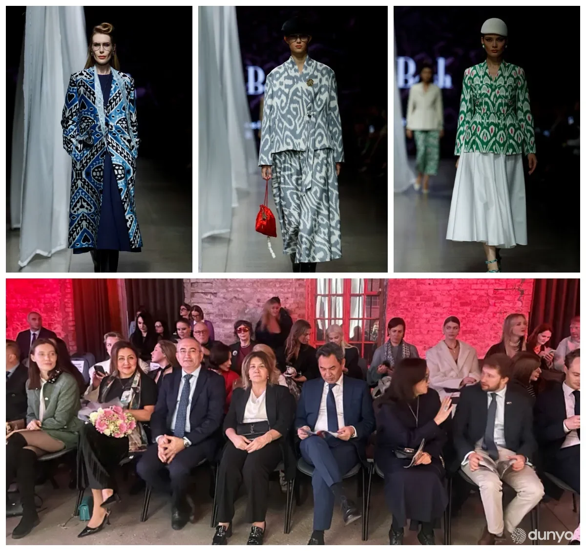 На Неделе моды в Риге состоялся показ узбекской национальной одежды