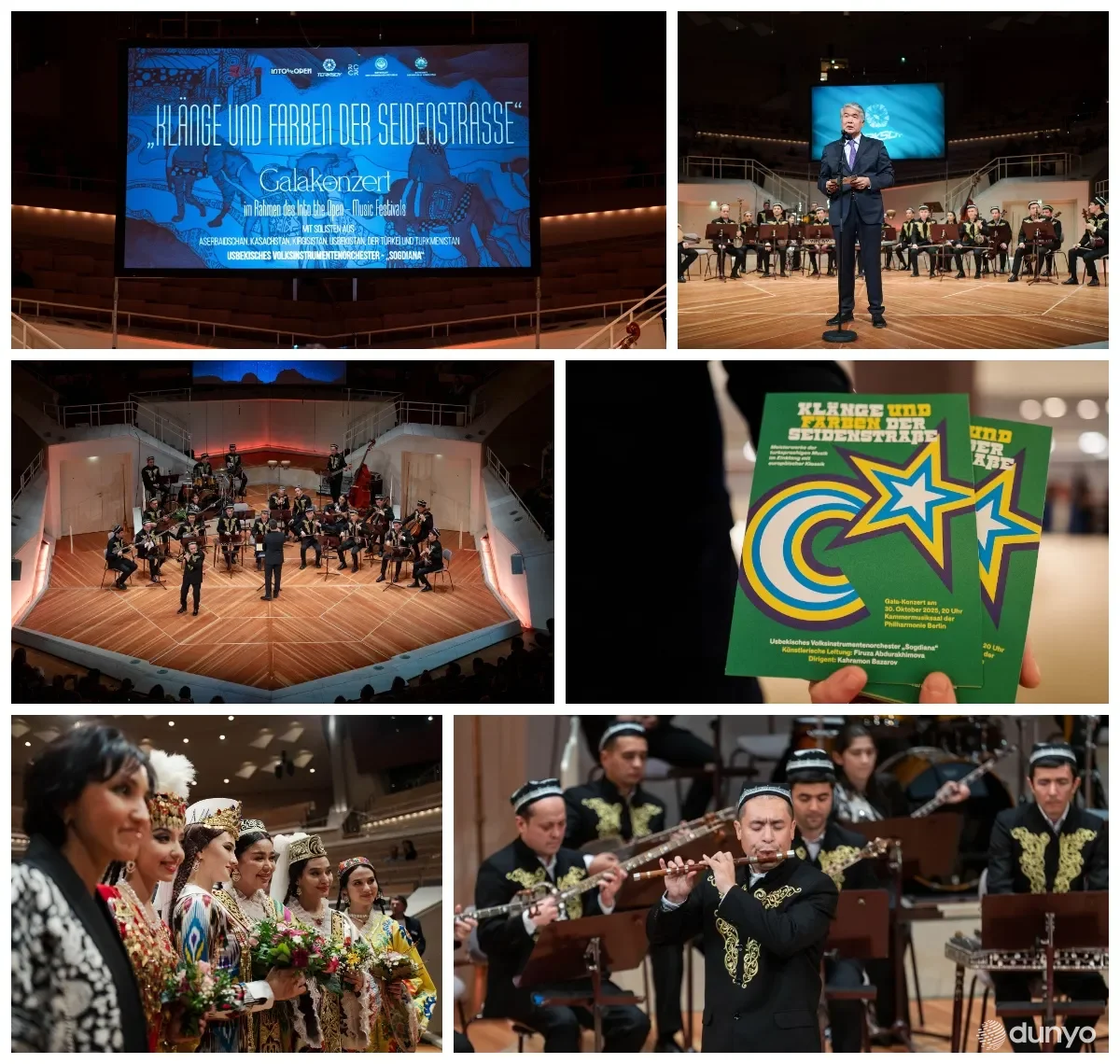 Berlin sahnasida o'zbek xalq ijod namunalari mahorat bilan ijro etildi