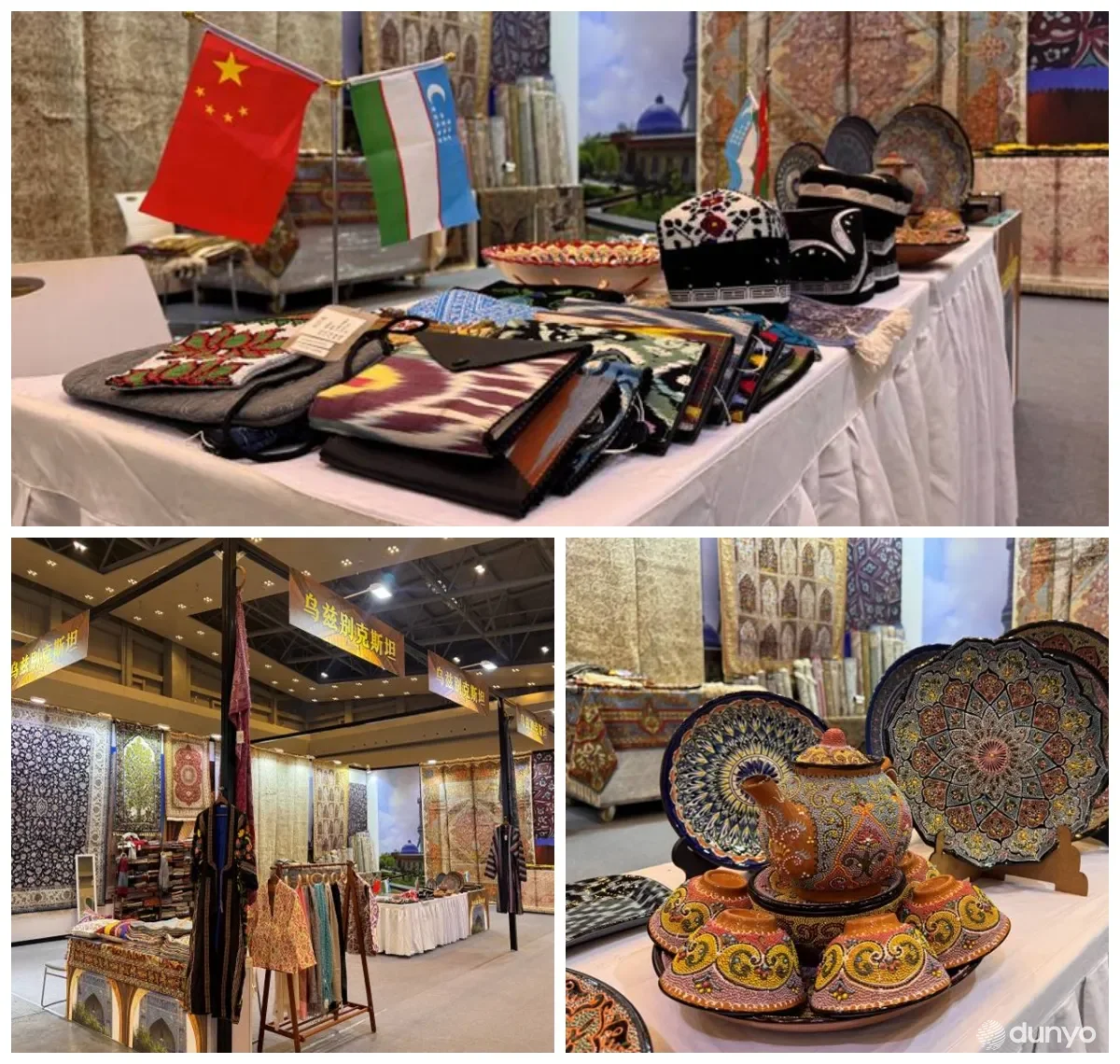 O'zbekiston hunarmandchilik mahsulotlari Xitoyning Chunsin shahridagi ko'rgazmada namoyish etildi