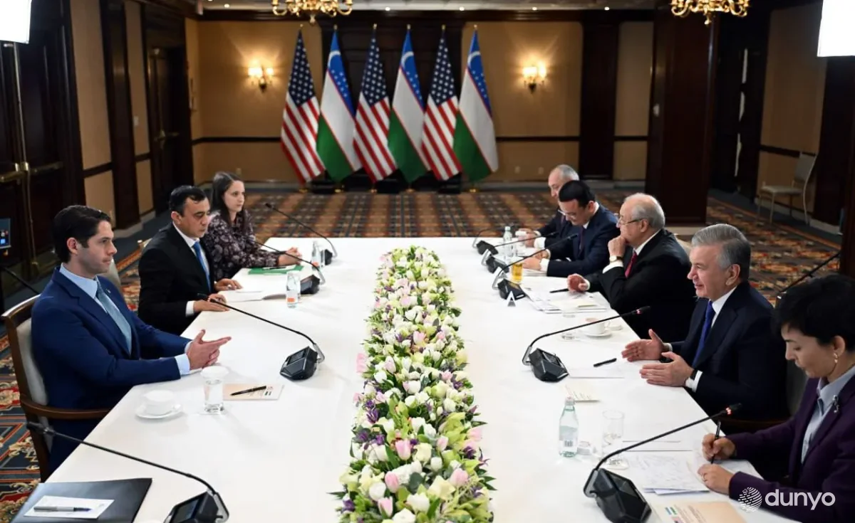 O'zbekiston Prezidenti Vashington shahrida DFC korporatsiyasi rahbarini qabul qildi