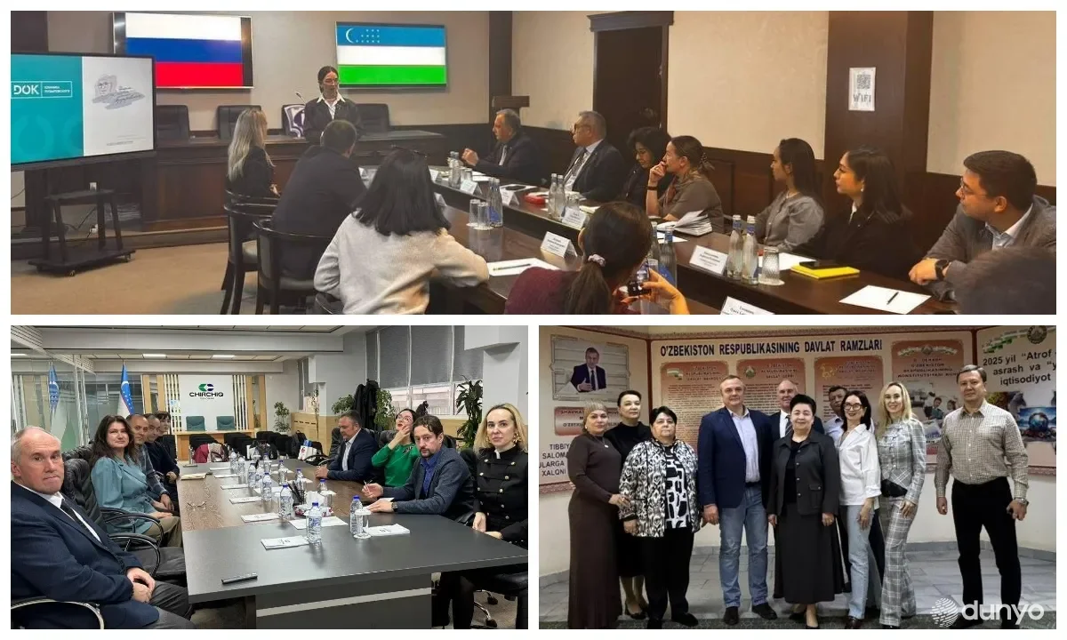 Россиянинг Новосибирск клиникалари ва хусусий тиббиёт ташкилотлари вакилларидан иборат бизнес-миссияси Тошкентда бўлди