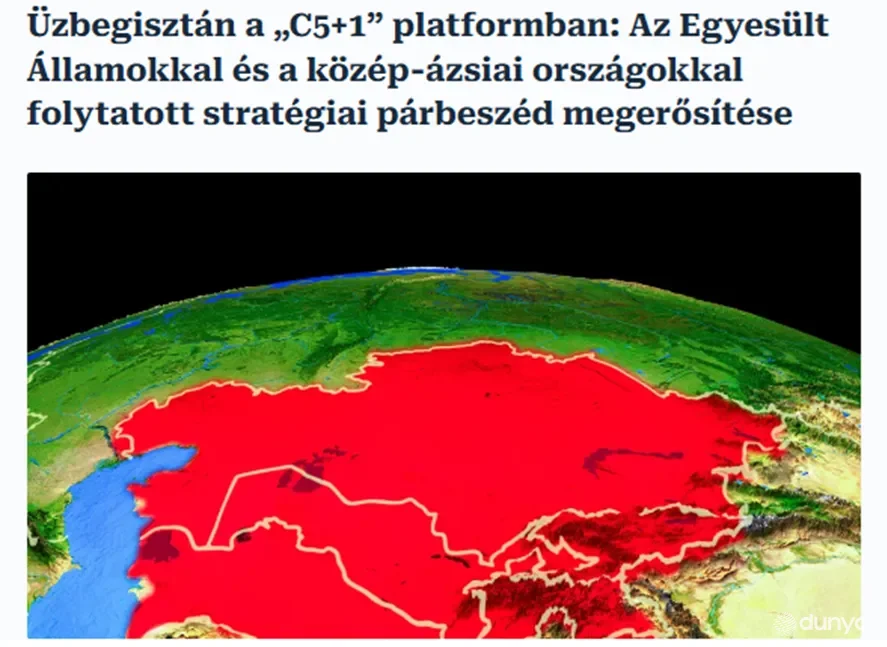 "Hello Magyar": "С5+1" саммити Марказий Осиё мамлакатларини ишончли тараққиёт стратегиясига бирлаштирди