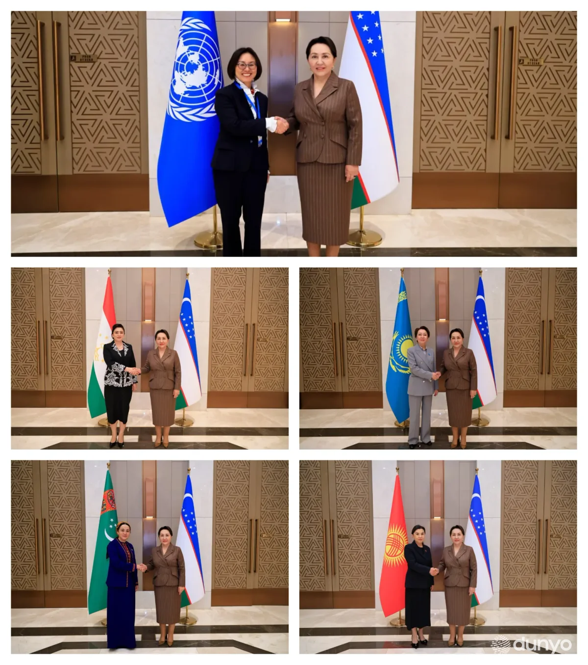 Председатель Сената Узбекистана встретилась с представителями международных партнеров и соседних государств, участвующими в Диалоге женщин-лидеров стран Центральной Азии в Ташкенте