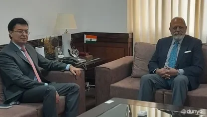 Обсуждены перспективы сотрудничества с ведущим индийским аналитическим центром