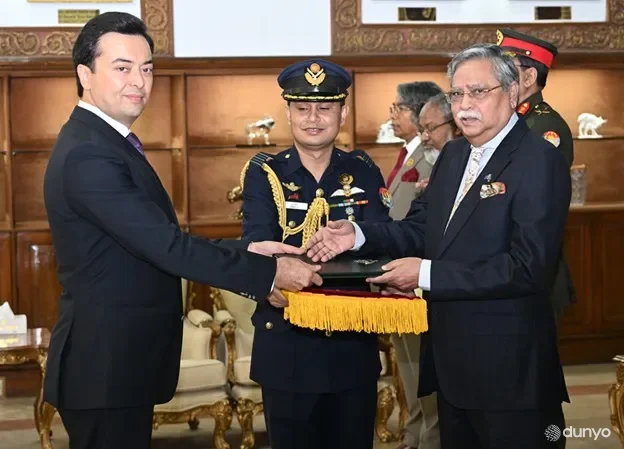 Ўзбекистон элчиси Бангладеш Президентига ишонч ёрлиқларини топширди