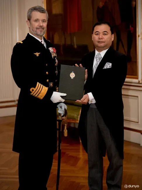 Новый посол Узбекистана вручил верительные грамоты Королю Дании