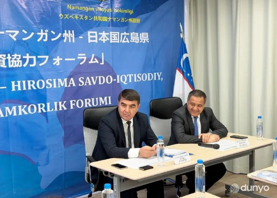 Namangan delegatsiyasi Yaponiyaga tashrifi doirasida 50 million dollarlik shartnomalar imzoladi