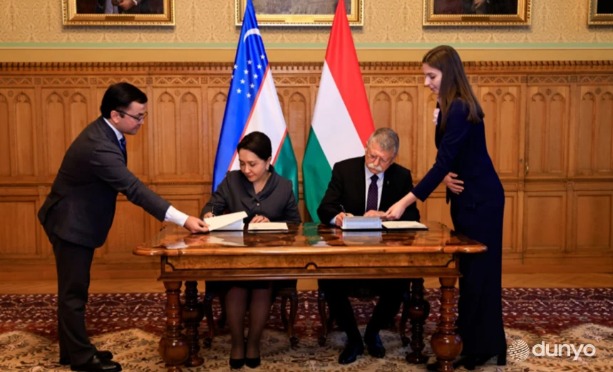 В Будапеште подписан Меморандум о взаимопонимании между Сенатом Олий Мажлиса Узбекистана и Национальной Ассамблеей Венгрии