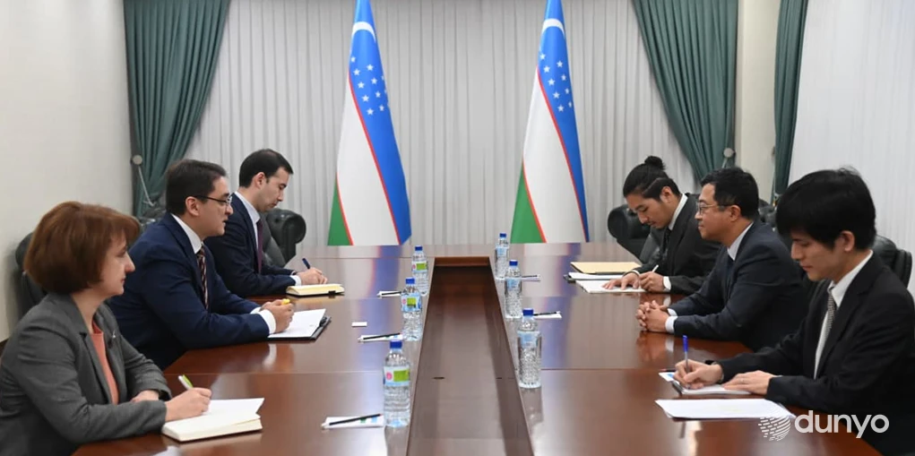 Ўзбекистон ташқи ишлар вазири ўринбосари ва Япония элчиси бўлажак қўшма тадбирлар жадвалини муҳокама қилдилар