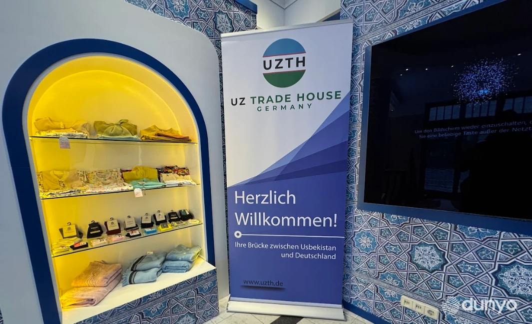 Берлин марказида Ўзбекистон савдо уйи иш бошлади