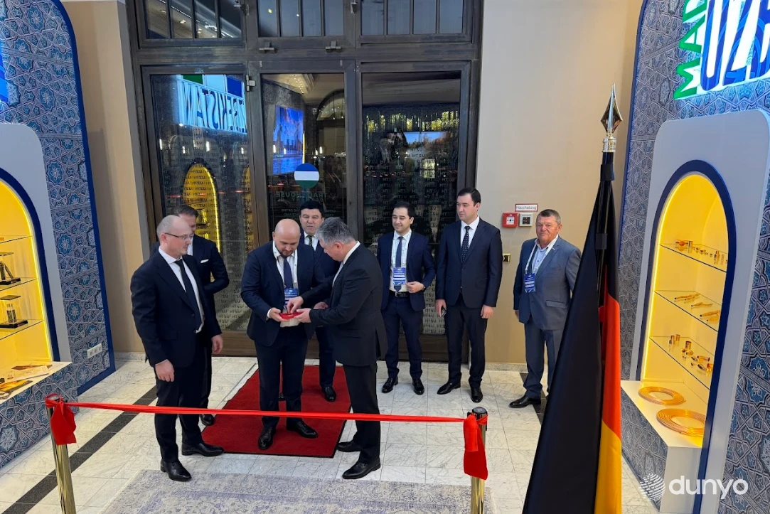 Берлин марказида Ўзбекистон савдо уйи иш бошлади